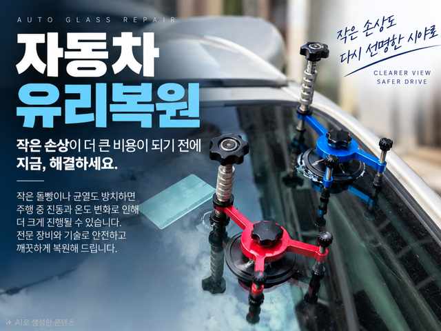 자동차 유리복원